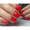 Kép 2/2 - Diamond Nails Gél Lakk - 4 ml DN272 - True Red - Új ecsettel!