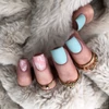 Kép 3/3 - Diamond Nails Gél Lakk 4ml - DN281 - Pastel Mint - Új ecsettel!