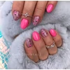 Kép 2/3 - Diamond Nails gél lakk DN048 Neon rózsaszín 7ml 