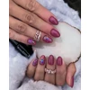 Kép 4/5 - Diamond Nails gél lakk DN053 Sötét mályva 7ml