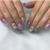 Kép 2/3 - Diamond Nails Gél Lakk DN080 Gyöngyház levendula 7ml