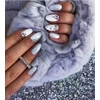 Kép 2/6 - Diamond Nails Gél Lakk DN105 Csillámló ezüst 7ml