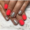 Kép 6/6 - Diamond Nails Gél Lakk DN105 Csillámló ezüst 7ml