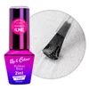 Kép 2/6 - MollyLac Rubber Base 2in1 Up&Colour Frozen HEMA/Di-HEMA Free 10g nr2