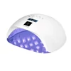 Kép 1/9 - Ocho Nails LED UV lámpa X13 Plus 65W white with mirrored bottom