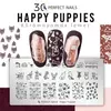 Kép 2/4 - Perfect Nails Körömnyomda Lemez - Happy Puppies
