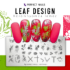 Kép 2/4 - Perfect Nails Körömnyomda lemez-Leaf Design
