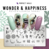 Kép 2/4 - Perfect Nails Körömnyomda lemez-Wonder & Happiness