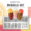 Kép 2/5 - Perfect Nails Körömnyomda lemez  Mandala Art