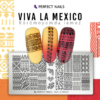 Kép 2/5 - Perfect Nails Körömnyomda lemez  Viva La Mexico