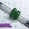 Kép 2/5 - Perfect Nails Nailstar strasszkő SS3 - Dark Green 20db