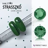 Kép 5/5 - Perfect Nails Nailstar strasszkő SS3 - Dark Green 20db