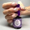 Kép 5/5 - Perfect Nails Elastic Milky - Rubber Base Gel - Ecsetes Műkörömépítő Zselé 15ml - Milky White