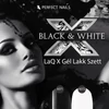 Kép 2/8 - Perfect Nails LacGel LaQ X - Black & White Gél Lakk Szett