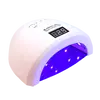 Kép 1/2 - Perfect Nails Műkörmös UV/LED Lámpa - Rubber White - Matte Effect