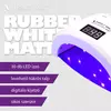 Kép 2/2 - Perfect Nails Műkörmös UV/LED Lámpa - Rubber White - Matte Effect