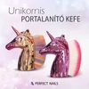 Kép 2/3 - Perfect Nails Unicorn portalanító kefe pink