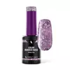 Kép 1/7 - Perfect Nails Color Rubber Base Gel - Színezett Alapzselé 8ml - Glitter Lilac