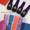 Kép 7/8 - Perfect Nails  Color Rubber Base Gel - Színezett Alapzselé 4ml - Flash Midnight