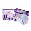 Kép 1/10 - Perfect Nails műkörömépítő Zselé Készlet - Luxury Ice - Unikornis Silver UV/LED Műkörmös Lámpával