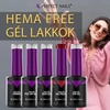 Kép 7/7 - Perfect Nails HEMA FREE Gél Lakk HF005 4ml - Lipstick