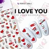 Kép 4/5 - Perfect Nails Körömmatrica 3D I love you