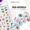 Kép 2/7 - Perfect Nails Körömmatrica 3D Sea World