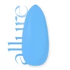 Kép 5/5 - Allure 102 Curious Blue prémium türkizkék gél lakk 10ml (Tropical Paradise)