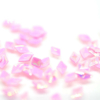 Kép 2/2 - Pearl 3D Gyémánt flitter - rózsaszín G4