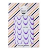 Kép 2/3 - Pearl nails Segédvonalas francia körömmatrica - Lila