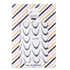 Kép 2/3 - Pearl nails Segédvonalas francia körömmatrica - Fekete