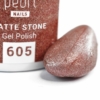 Kép 3/4 - Pearl Matte Stone 605 gél lakk - rosegold "Rózsakvarc"