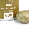 Kép 3/4 - Pearl Matte Stone 606 gél lakk - arany "Citrin"
