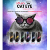 Kép 5/5 - Pearlac 703 Galaxy Cat Eye Effect - Green