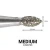 Kép 2/2 - Pearl Gyémánt csiszolófej - tisztító csepp - közepes
