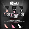 Kép 4/4 - Pearl hybrid polyacryl gel glitter clear 50ml