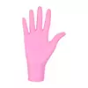 Kép 2/2 - Nitrylex® pink L púdermentes nitril kesztyű