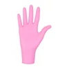 Kép 2/2 - Nitrylex® pink M púdermentes nitril kesztyű