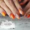 Kép 6/7 - Pearl Gummy Base Gel Neon Orange 15ml