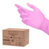 Kép 1/3 - Nitril kesztyű PINK - M  10 x 100db - karton