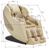 Kép 19/20 - Sakura masszázsfotel Comfort Plus 806 bézs