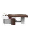 Kép 17/18 - Gabbiano HEAD SPA Brown 17 barna hajmosó ágy