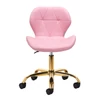 Kép 2/7 - Lilla Pink-Gold háttámlás munkaszék