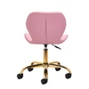 Kép 4/7 - Lilla Pink-Gold háttámlás munkaszék