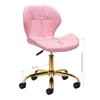 Kép 7/7 - Lilla Pink-Gold háttámlás munkaszék