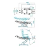 Kép 8/9 - Hella Grey 3 motoros pedikűrszék