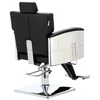 Kép 4/6 - Sawage Modus fodrászszék fekete-fehér 