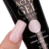 Kép 2/4 - MollyLac Hybrid polyacryl gel - Pink sparkle 30ml