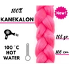 Kép 1/4 - Afro szintetikus 100% kanekalon haj 165g - pink