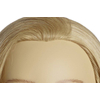 Kép 3/4 - L'Image Claudia modellező babafej 35cm természetes szőke hajjal